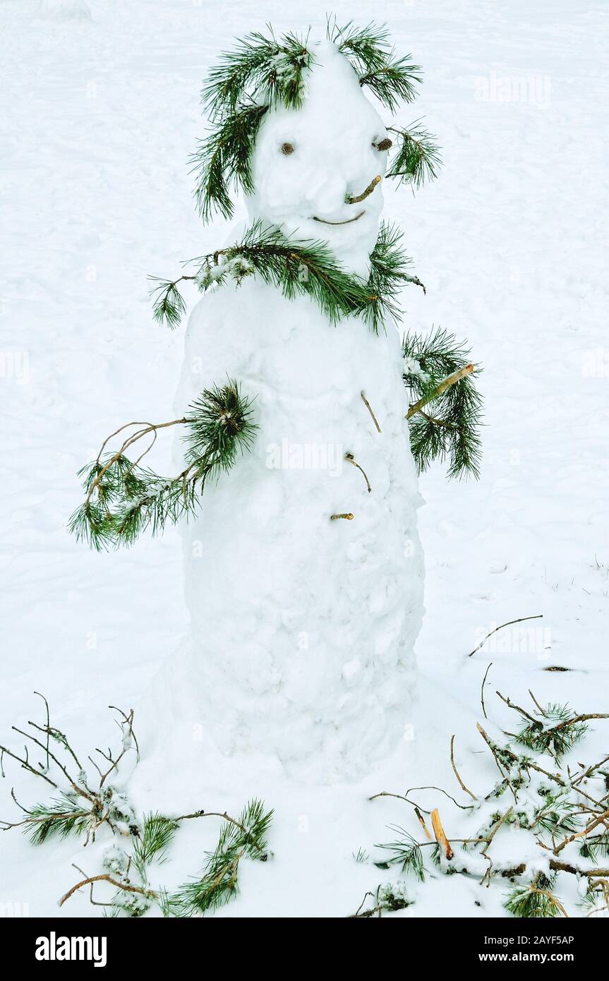the Snowman Stock Photo