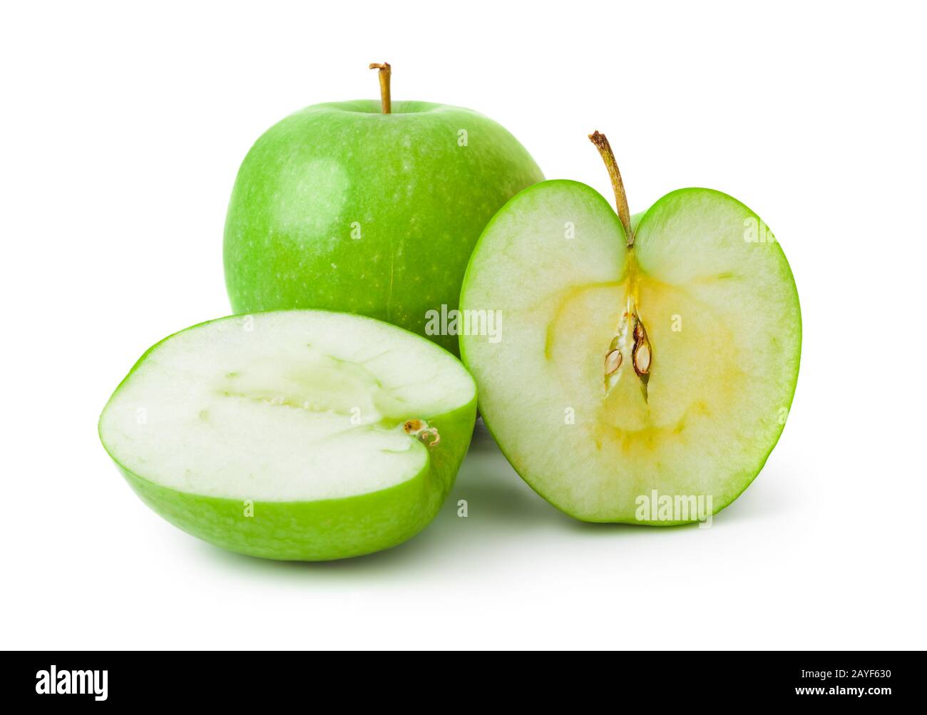 Green apples Stock Photo