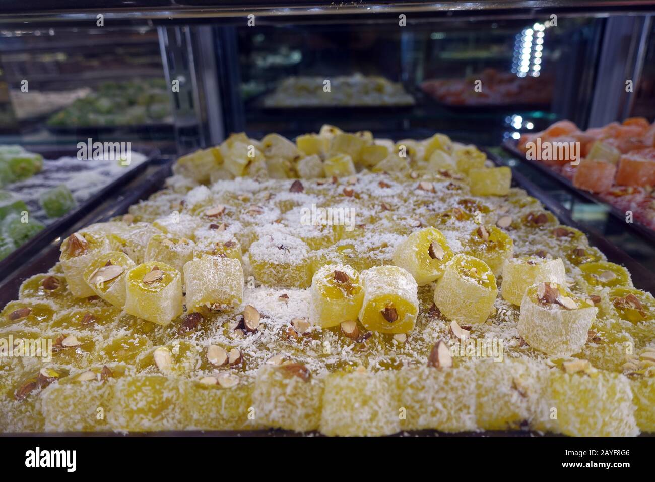 typical Turkish dessert Stock Photo Alamy