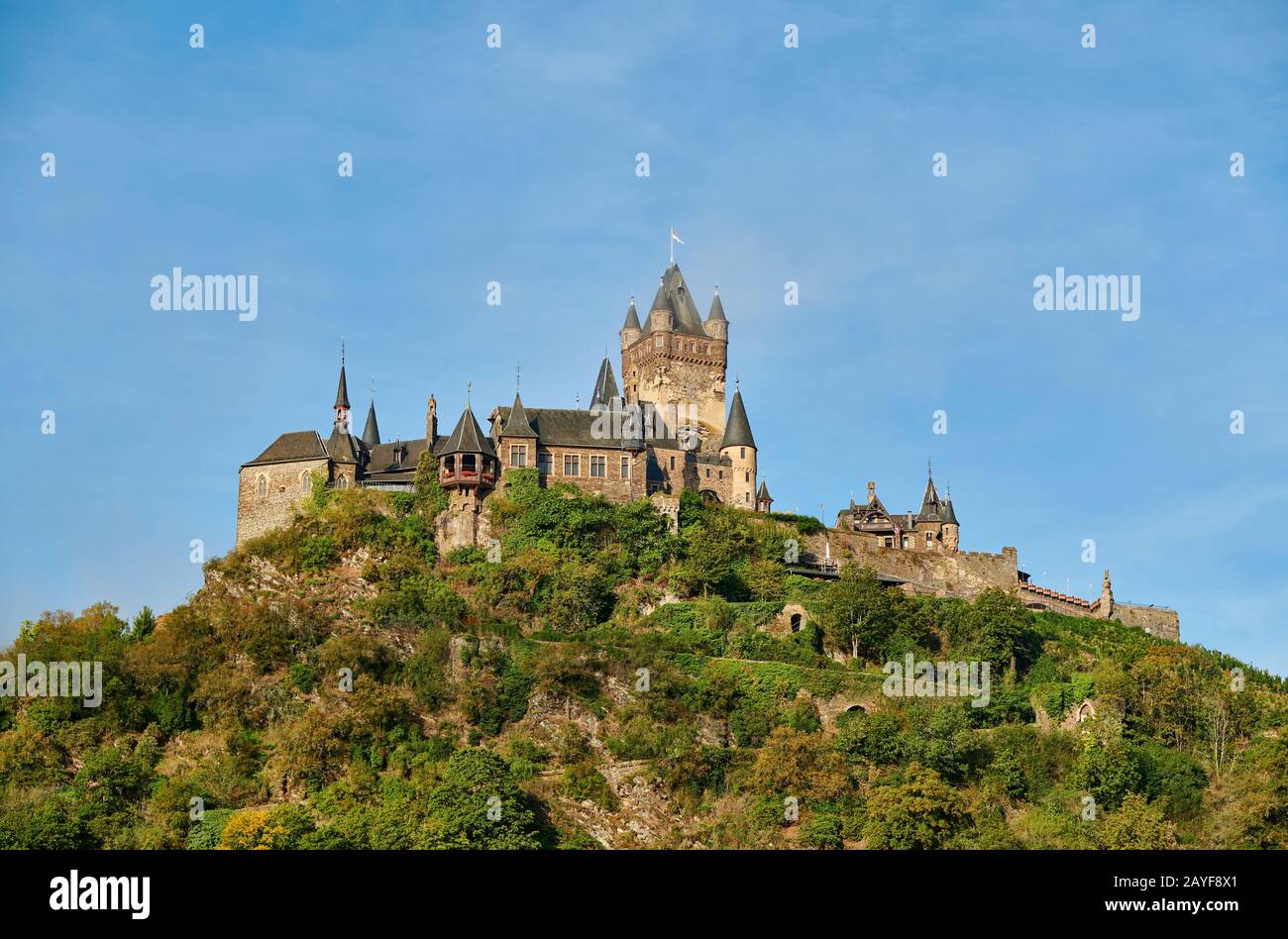 Sight beautiful medieval castle on hi-res stock photography and images ...
