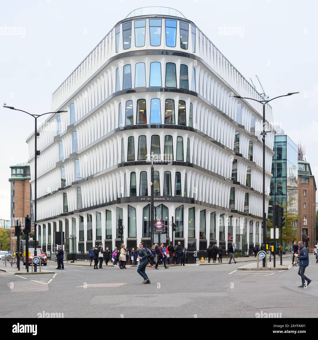 30 Cannon Street, London. Designed by Whinney, Son & Austen Hall Stock