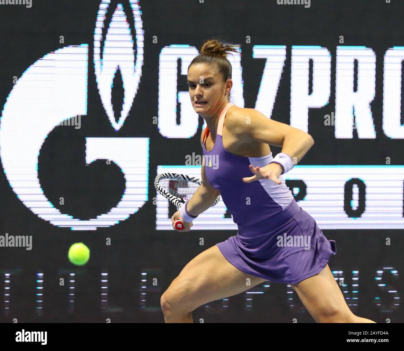 Russian Federation. SaintPetersburg. Tennis. Women's singles match at