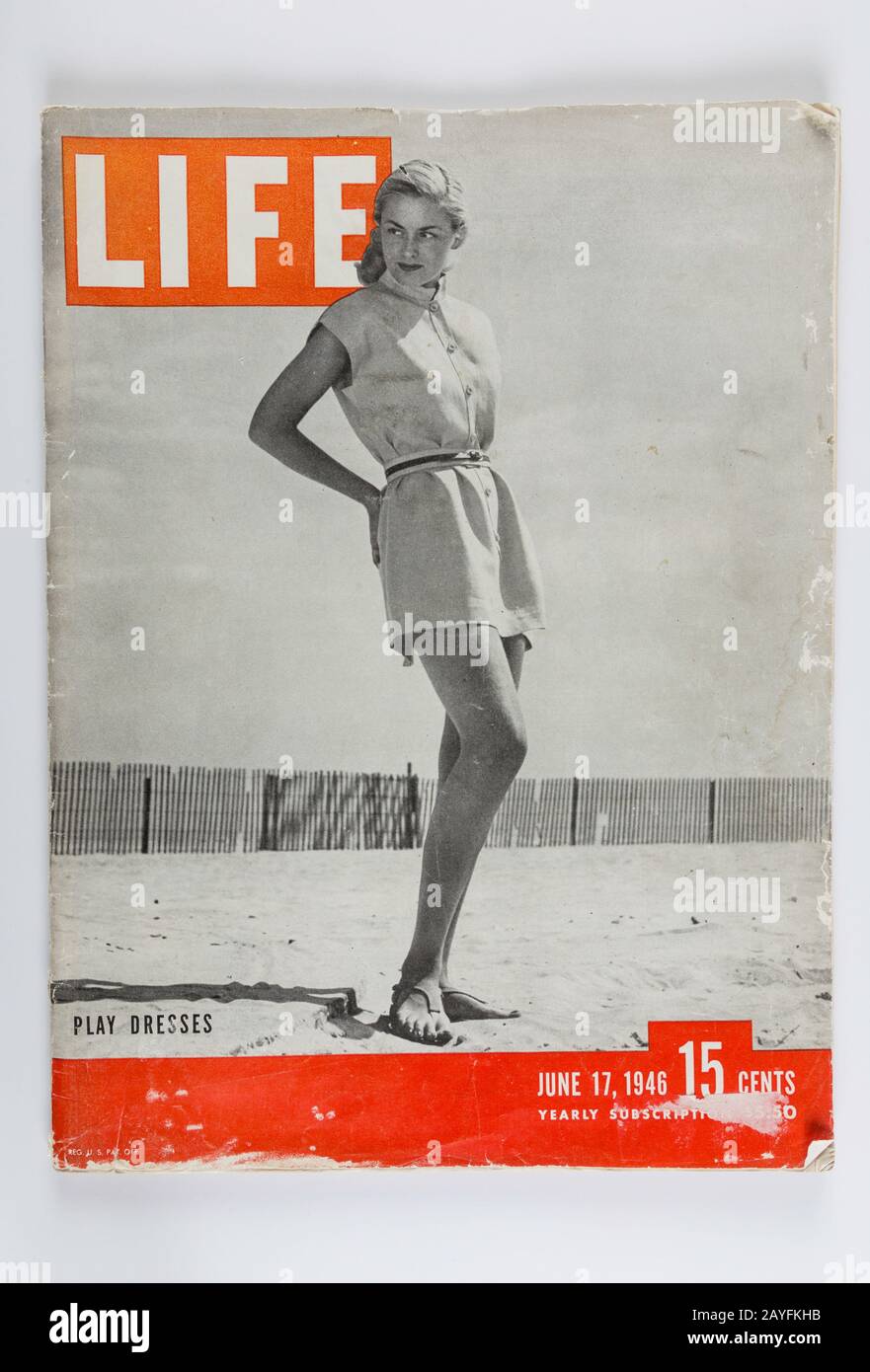 17 June 1946 Life Magazine Cover, USA Stock Photo