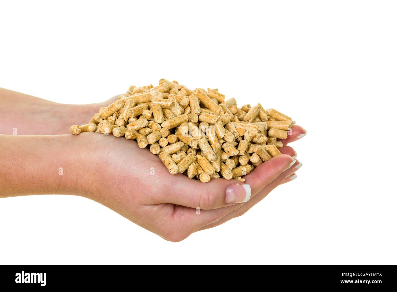 Umweltfreundlichens Material zum Heizen fuer den Winter sind Pellets aus Holz, Pellets