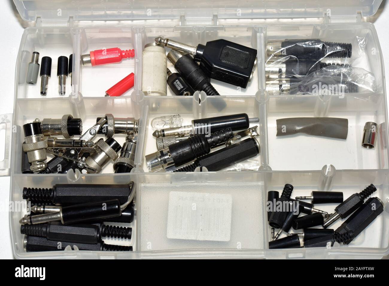 Jack Plugs various sizes Stock Photo Alamy