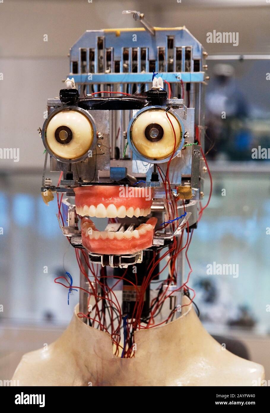 robot face, Germany Stock Photo