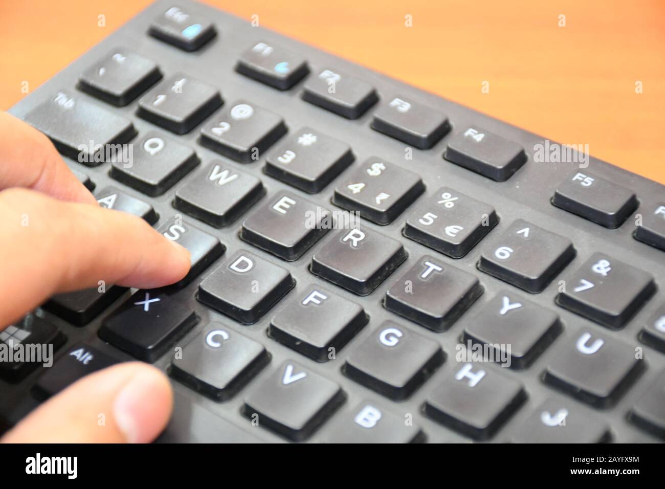keyboard, office use, business, typing, keyboard on desk, black