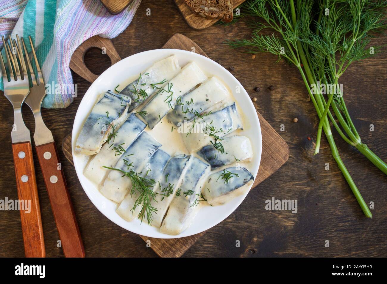 pickled, mackerel fish, mackerel rustic, marinade, sauce, background