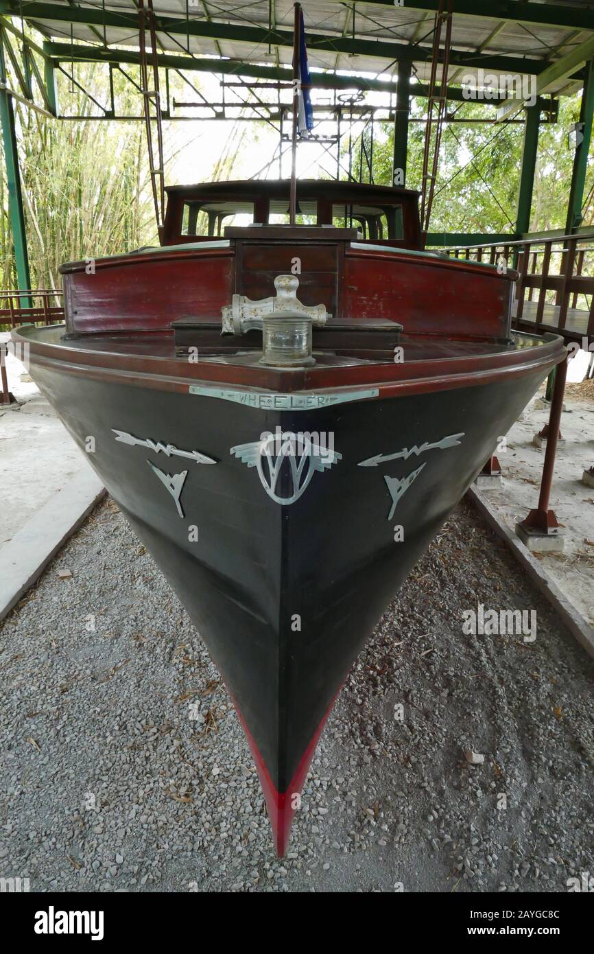 The Pilar is a motor yacht, launched in 1934, having belonged to Ernest