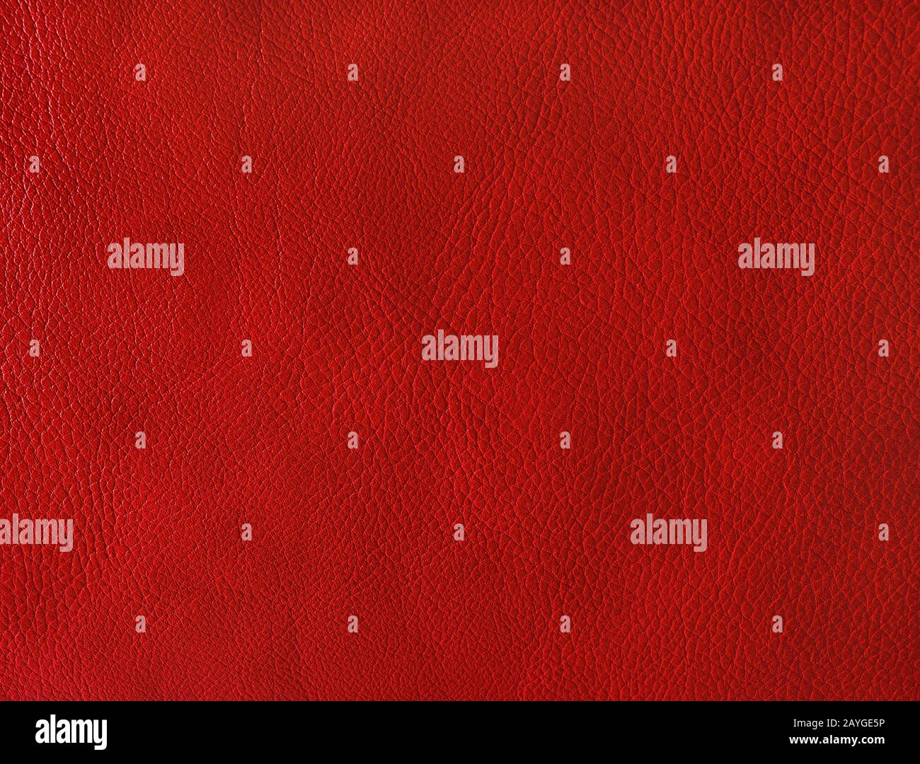Red leather background. Photo of leather texture. Stock Photo