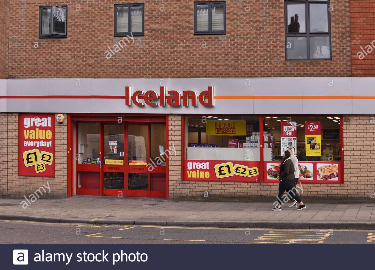 Iceland Frozen Food Store High Resolution Stock Photography and Images