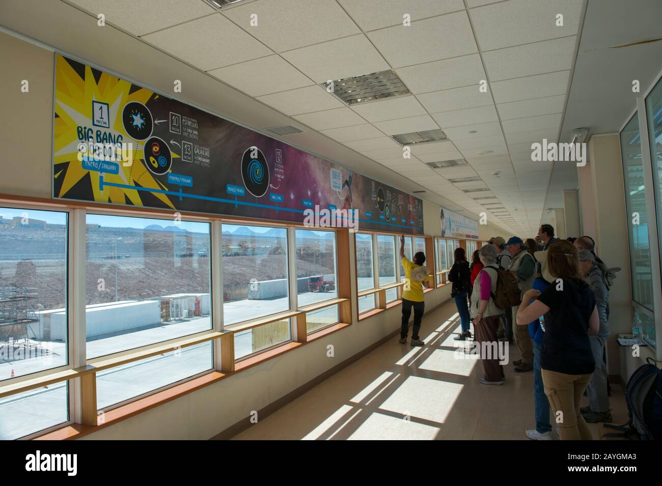 The ALMA (Atacama Large Millimeter/submillimeter Array) visitor center ...