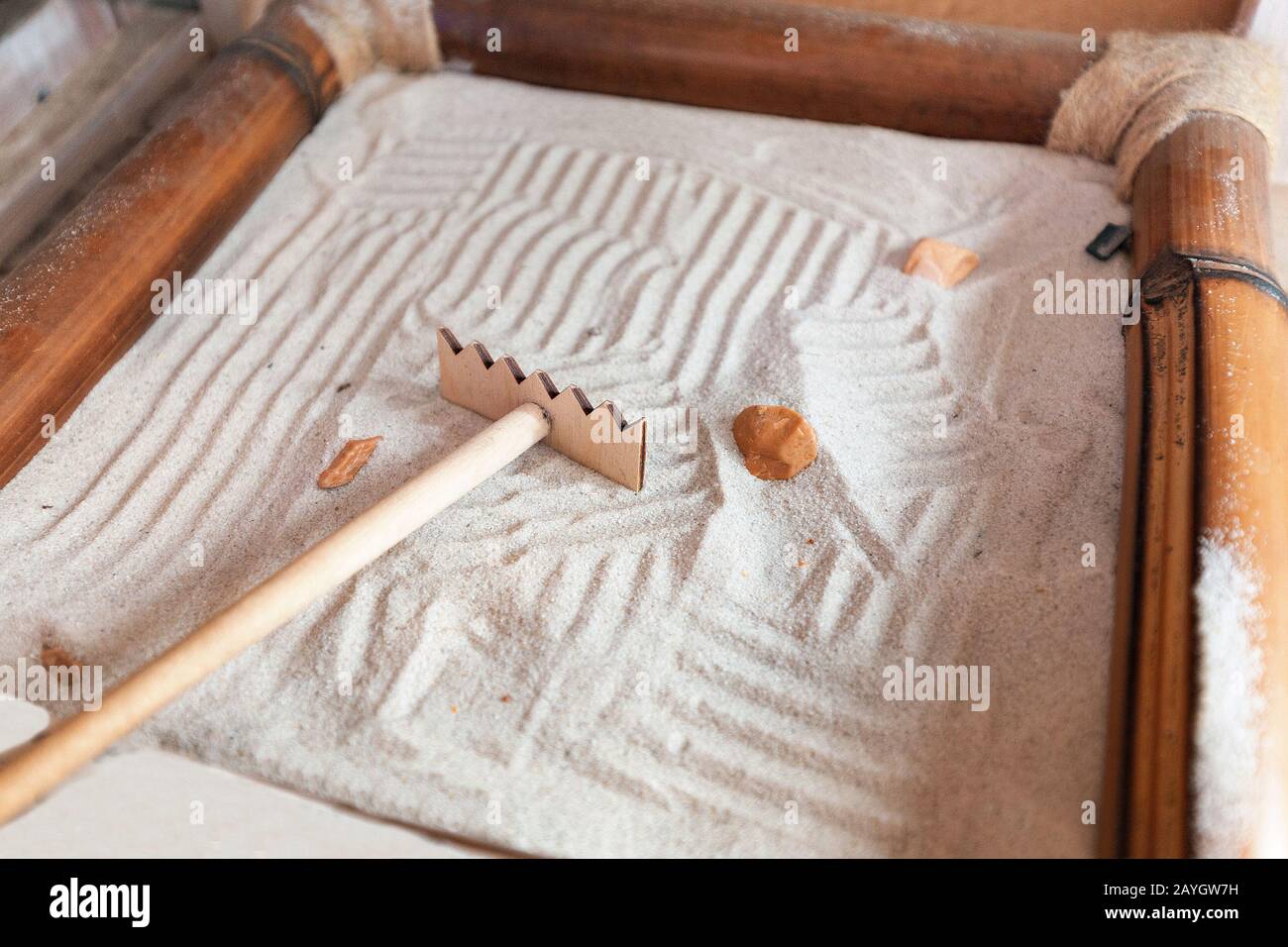 Japanese Rake High Resolution Stock Photography And Images Alamy