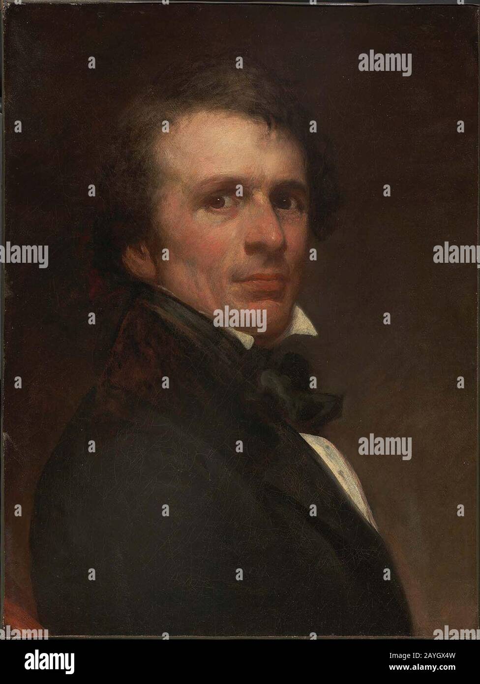 Francis Alexander - Self Portrait Stock Photo - Alamy