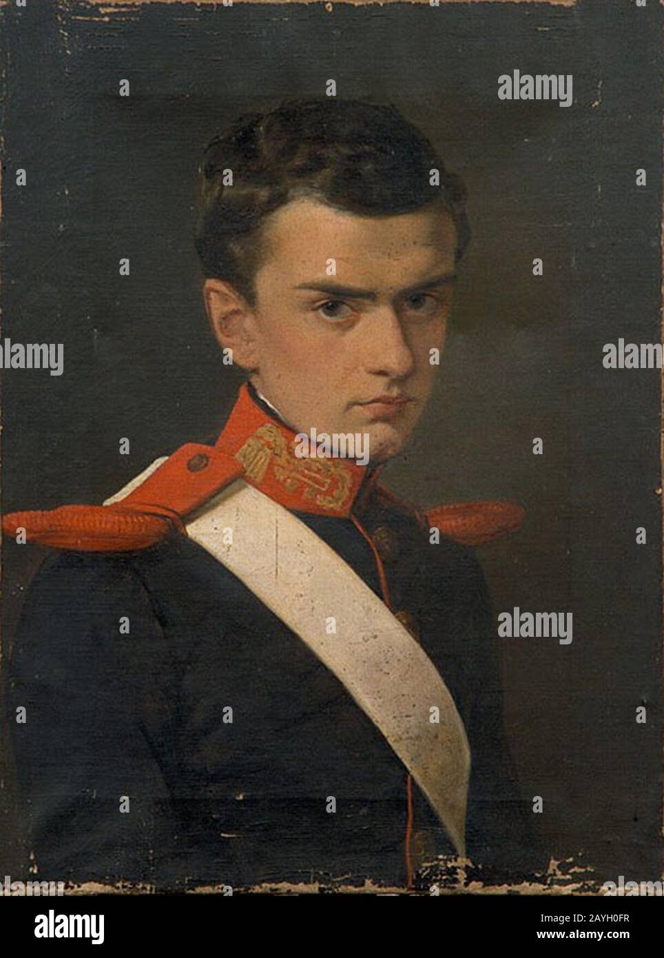 Francis V of Modena young Stock Photo Alamy