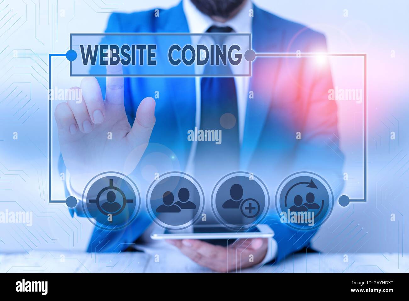 Word writing text Website Coding. Business photo showcasing system of ...