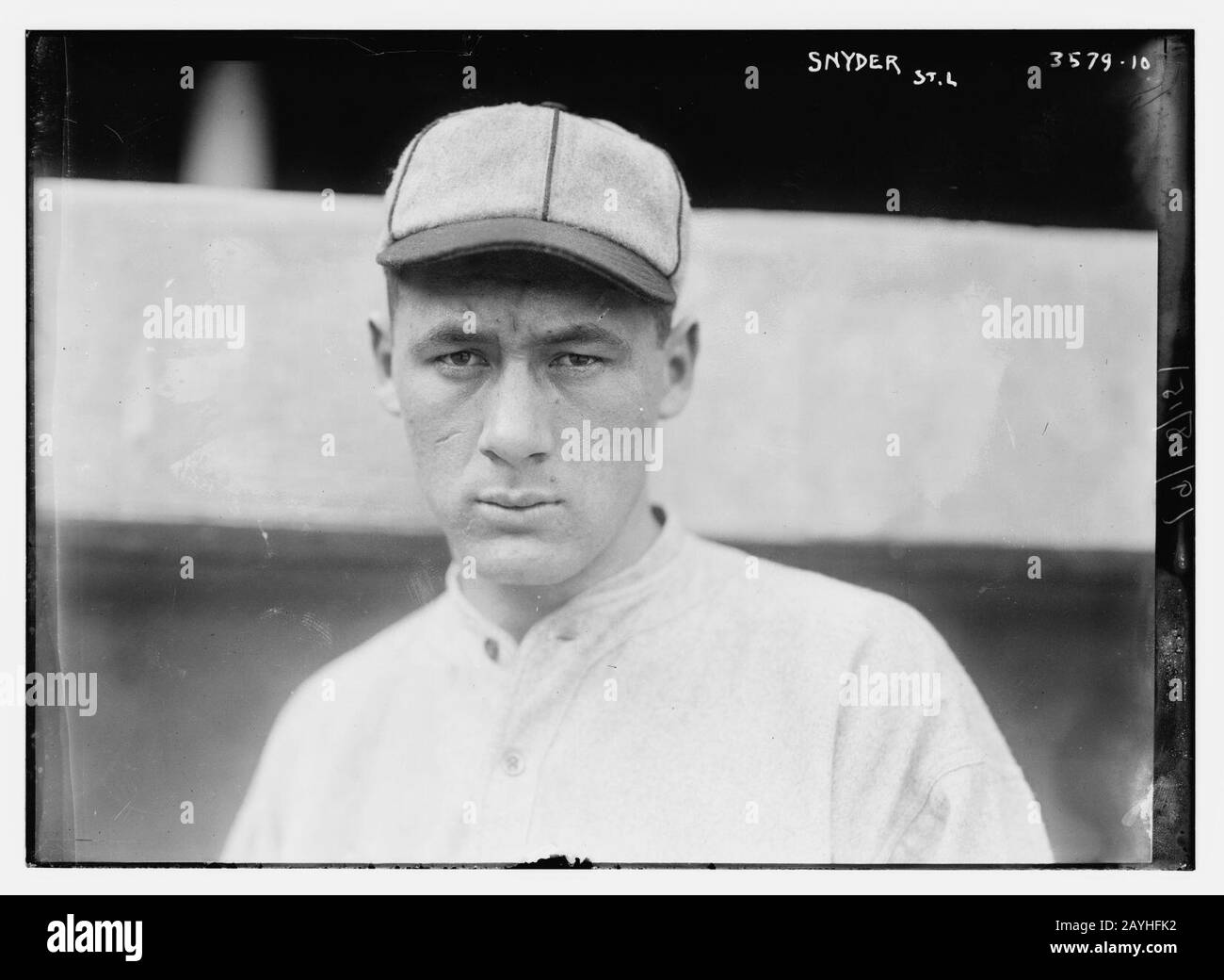 Frank Snyder, St. Louis NL (baseball) Stock Photo