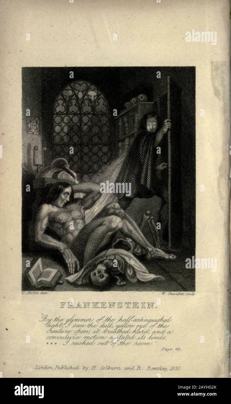 1831 frankenstein hi-res stock photography and images - Alamy