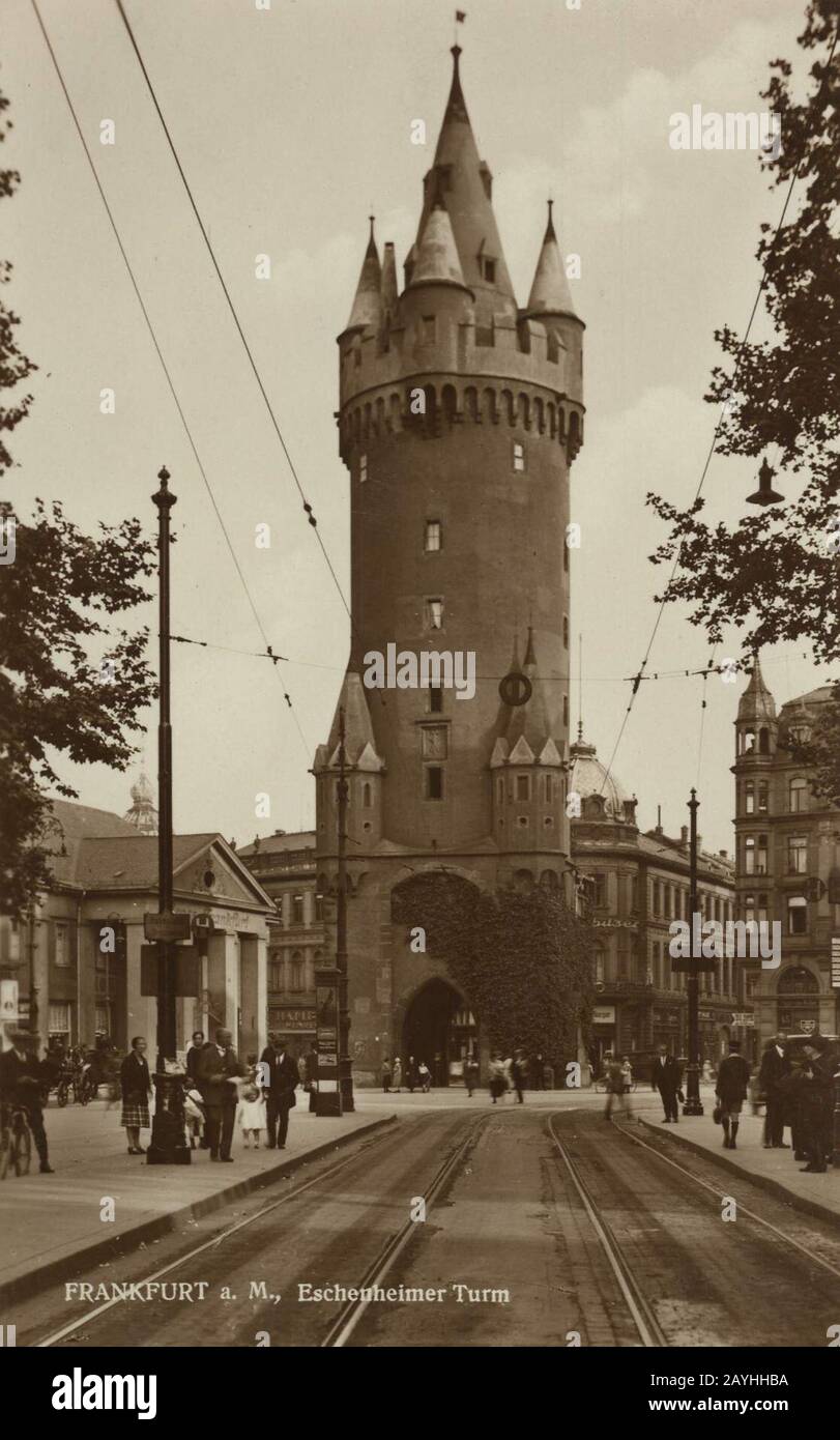 Eschenheimer turm hi-res stock photography and images - Alamy