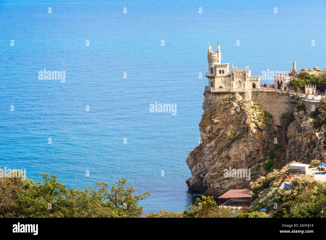 inside castle black sea