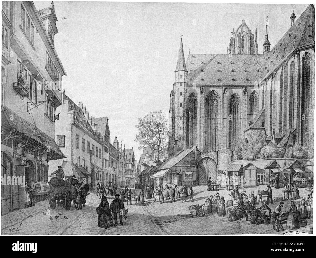 Fischmarkt Cut Out Stock Images &amp; Pictures - Alamy