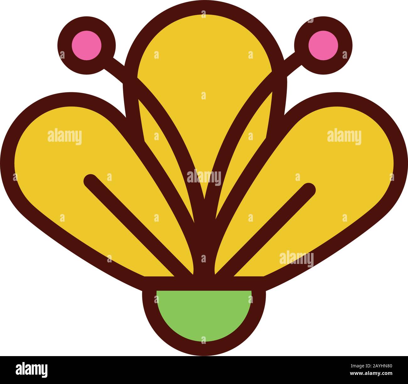 beautifull flower garden spring flat style Stock Vector Image & Art - Alamy