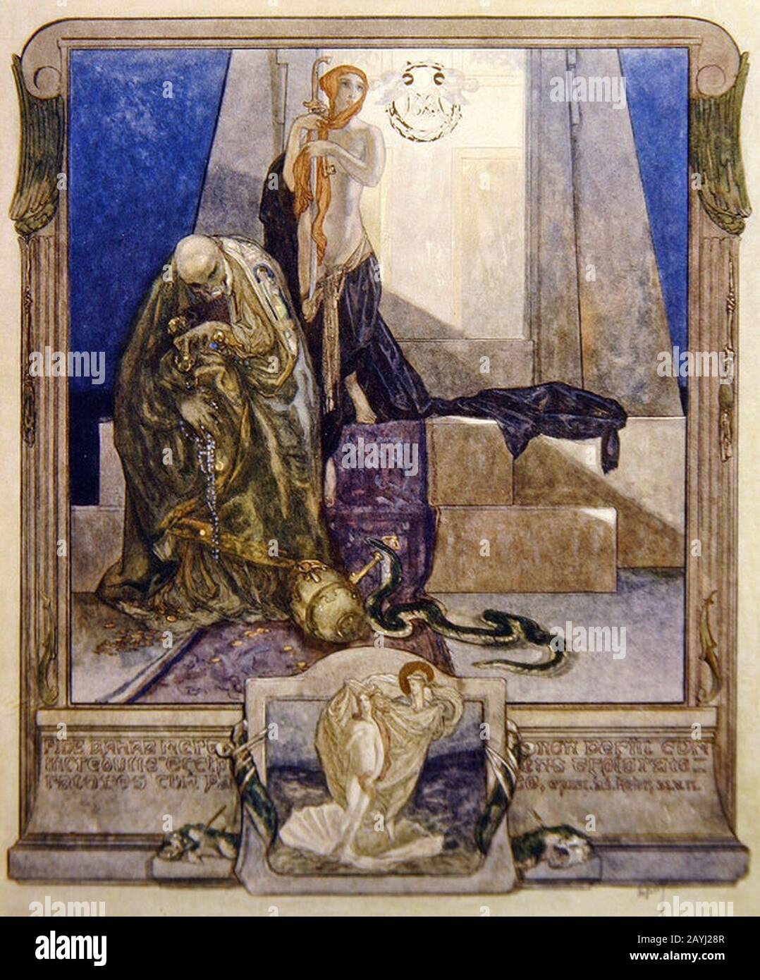 Dante Alighieri, The Divine Comedy, Inferno - Stock Image - C044/8411 - Science Photo Library