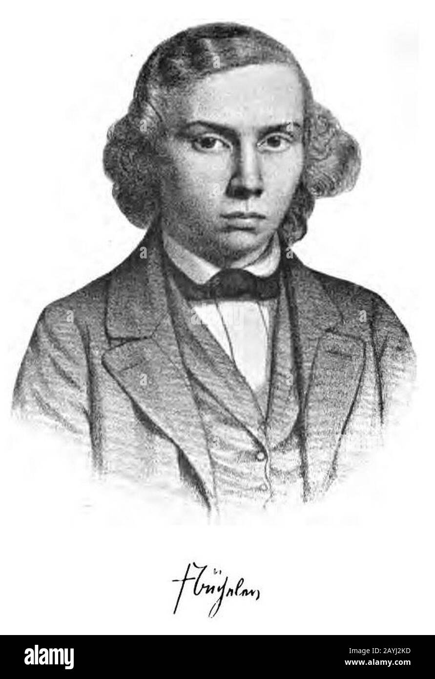 Franz Bücheler 1855 Stock Photo Alamy