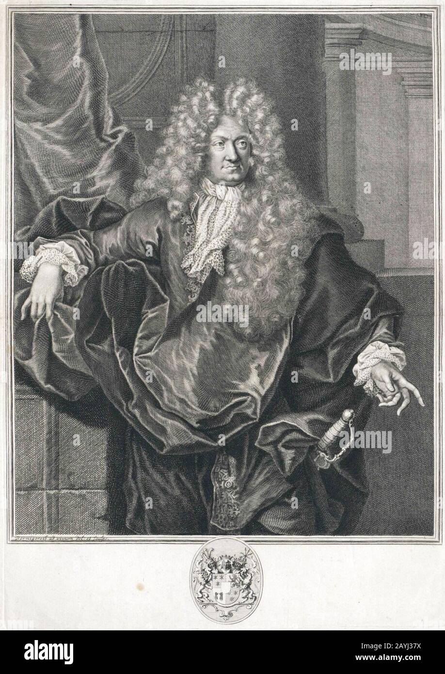 Franz Ernst von Platen Stock Photo Alamy