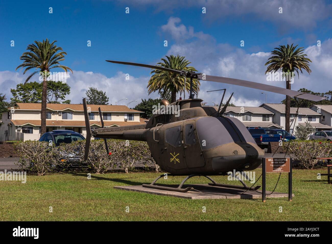 Oahu, Hawaii, USA. January 10, 2012 Wheeler Air Force Base. Historic