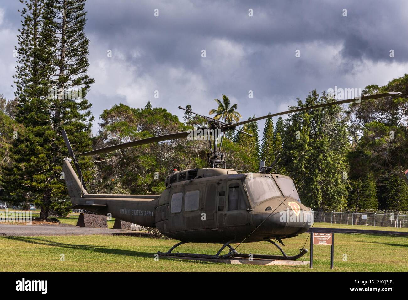 Oahu, Hawaii, USA. January 10, 2012 Wheeler Air Force Base. Historic