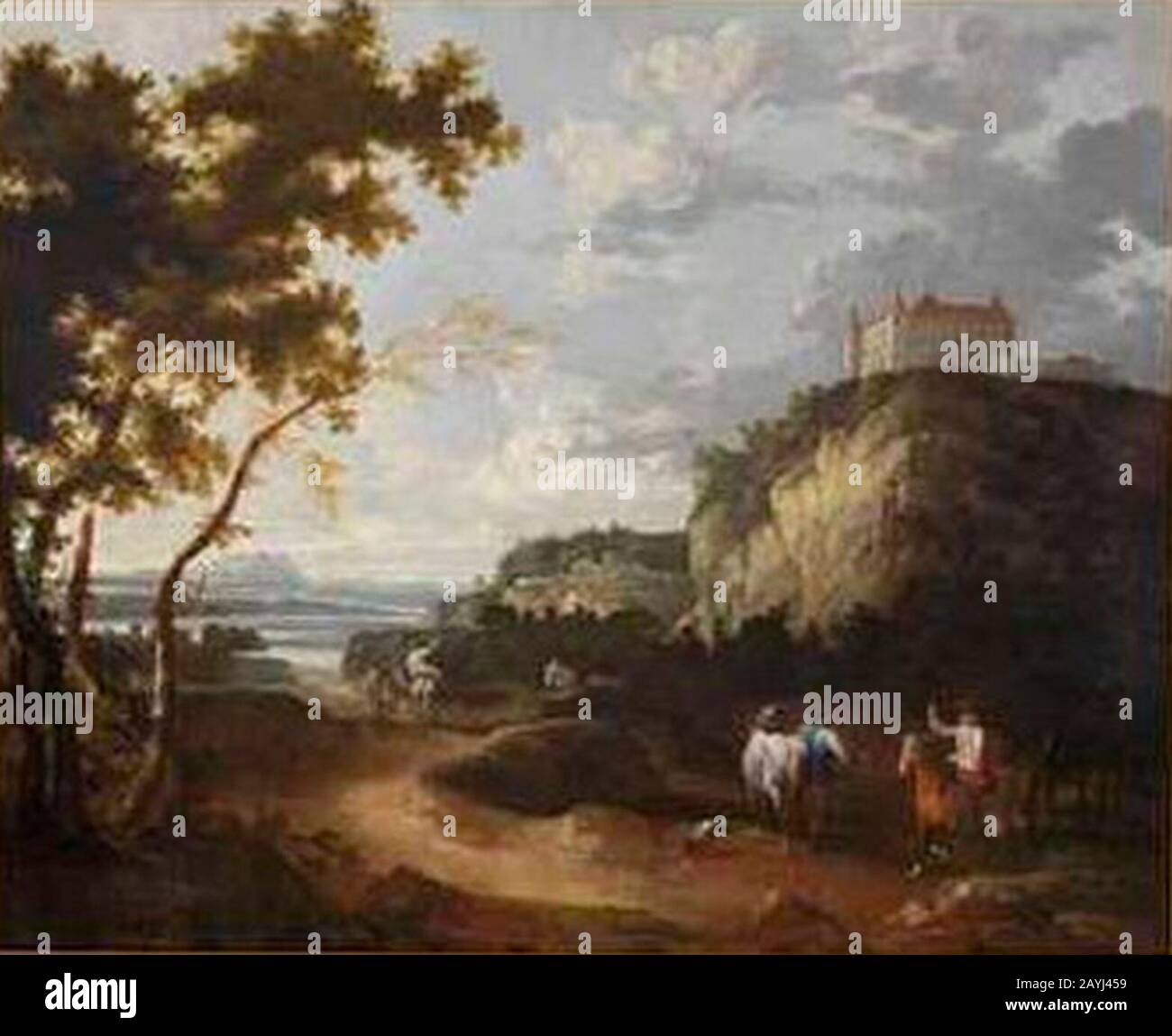 Franz Ignaz Flurer Grad Podčetrtek Stock Photo Alamy