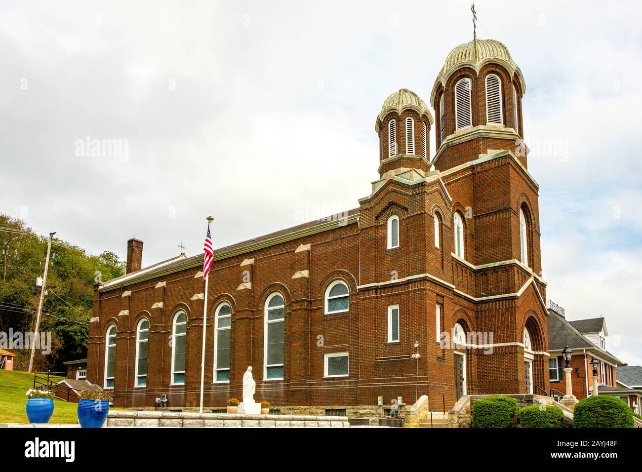 St Marys Greek Catholic Church, 803 Somerset Avenue, Windber, PA Stock