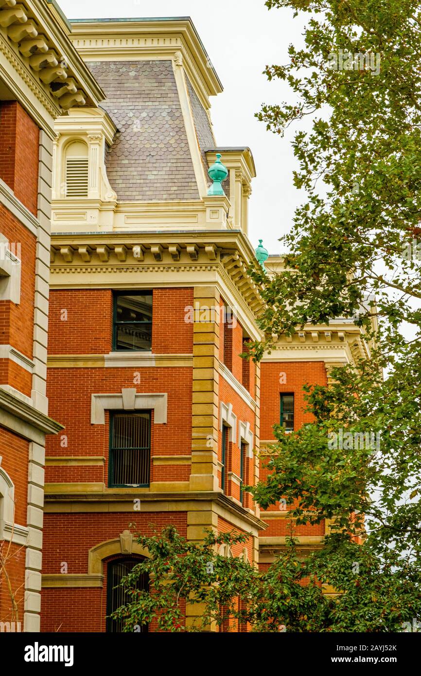 Cambria County Courthouse, 200 South Center Street, Ebensburg, PA Stock