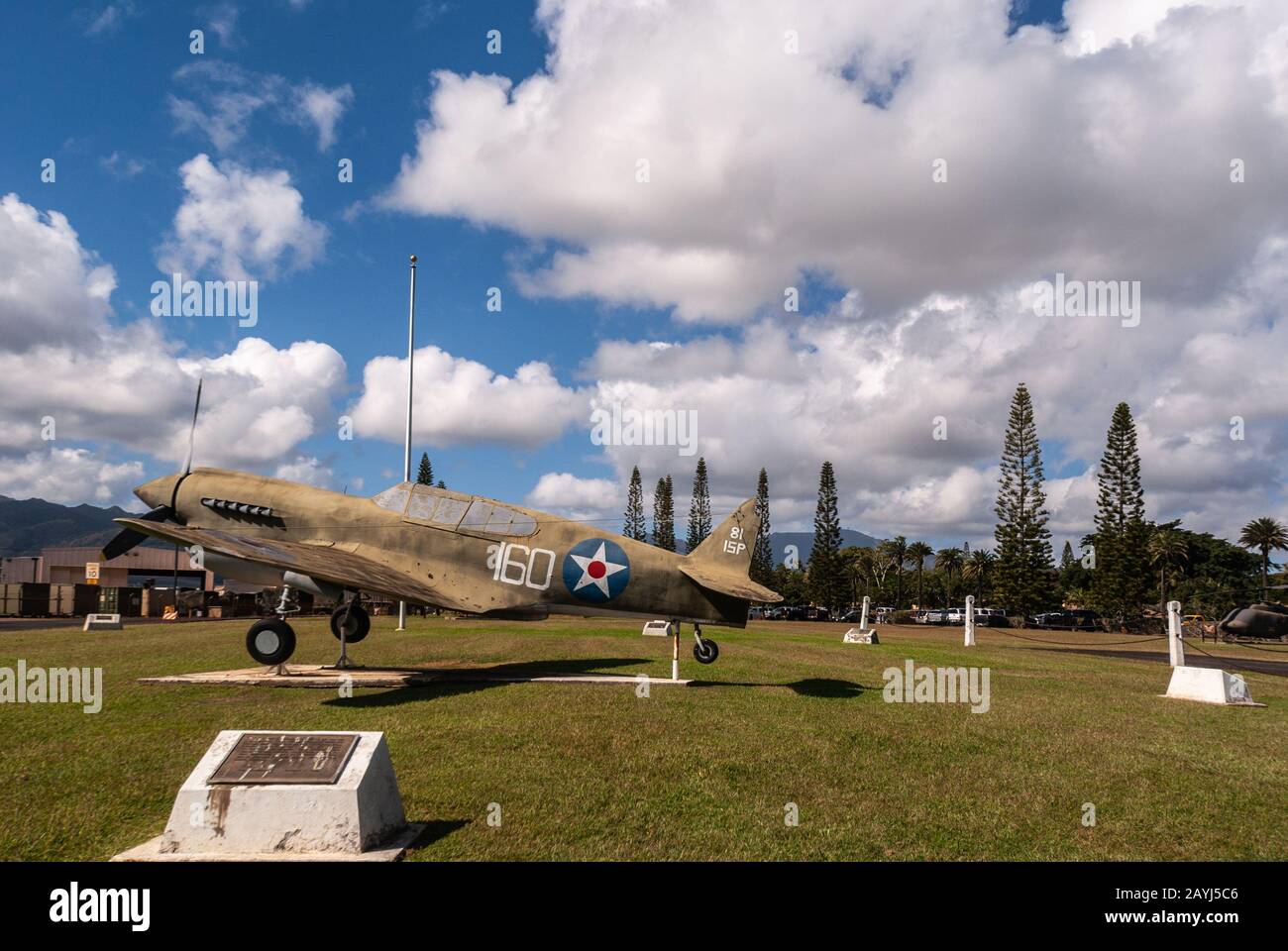Oahu, Hawaii, USA. January 10, 2012 Wheeler Air Force Base. Historic