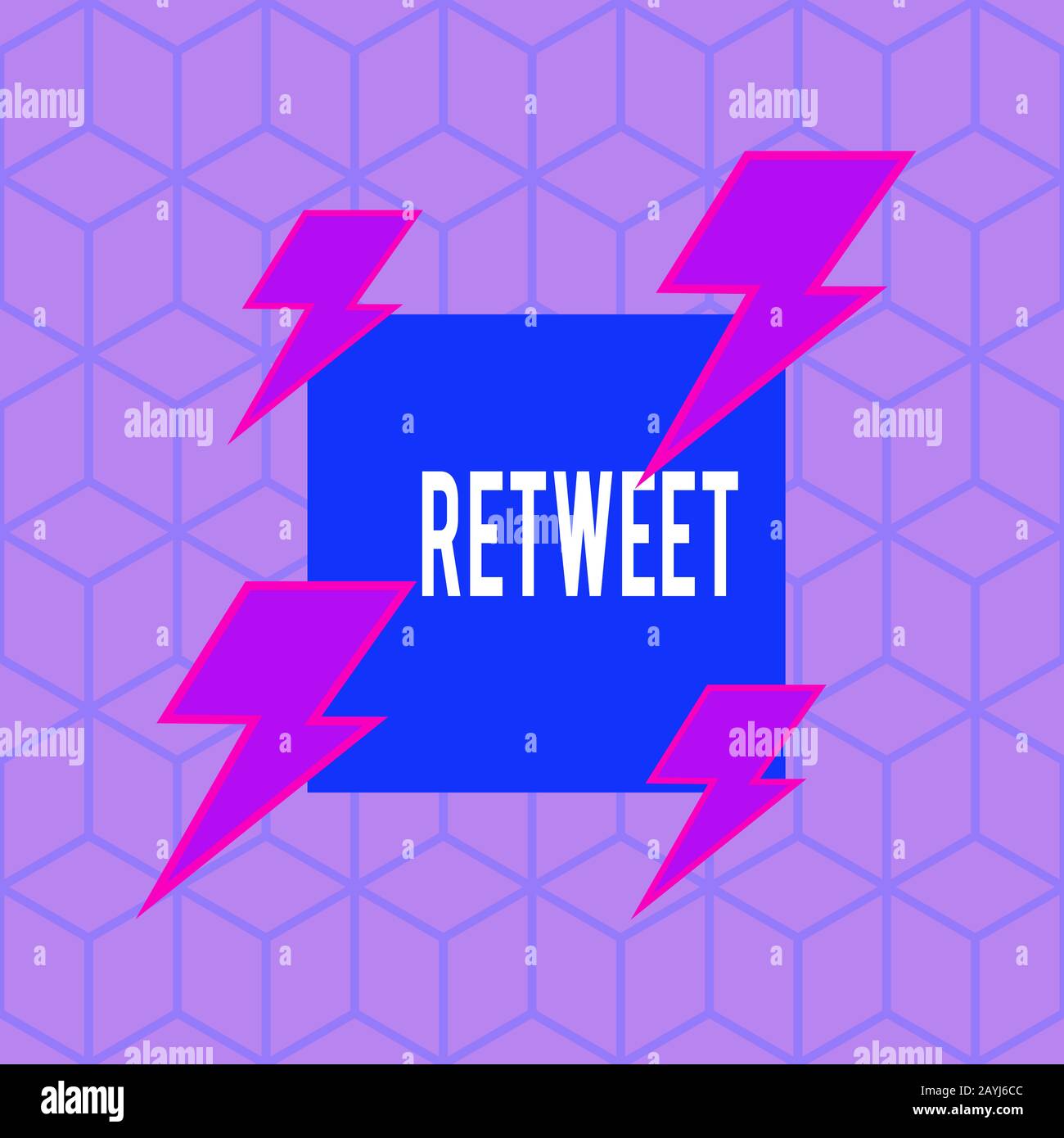 Writing note showing Retweet. Business concept for in twitter repost or ...