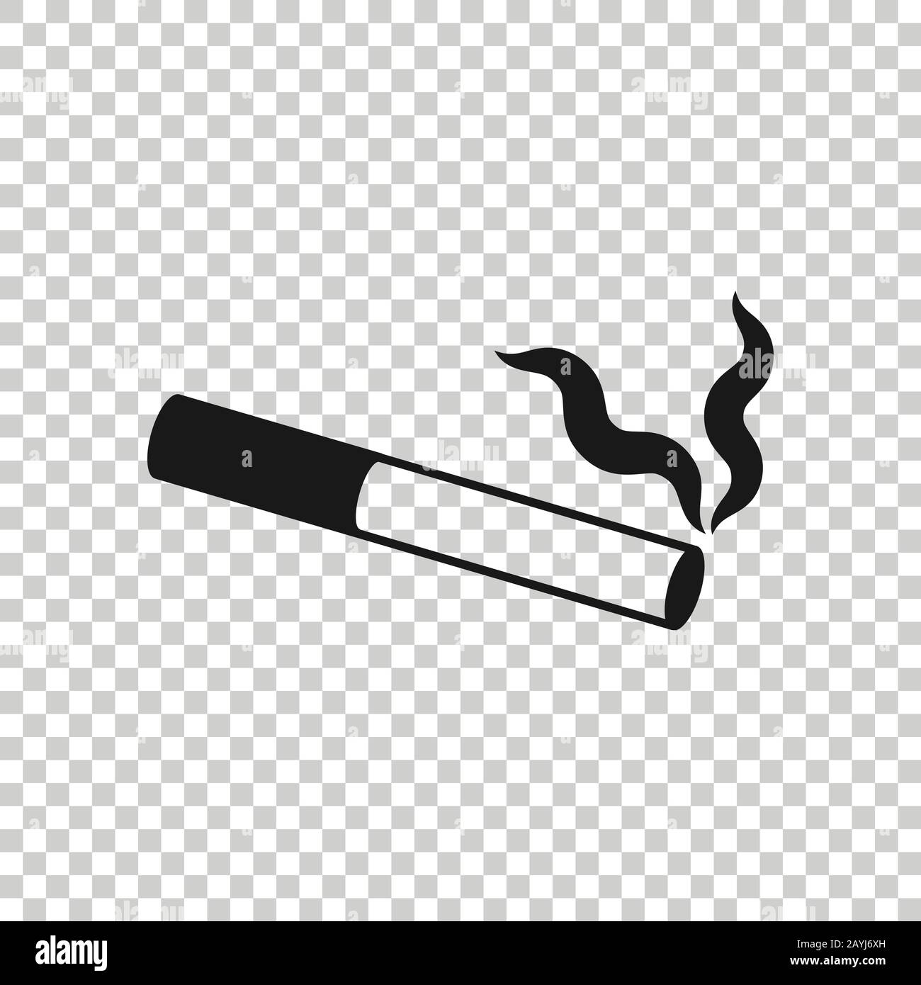 Cigarette icon hi-res stock photography and images - Alamy