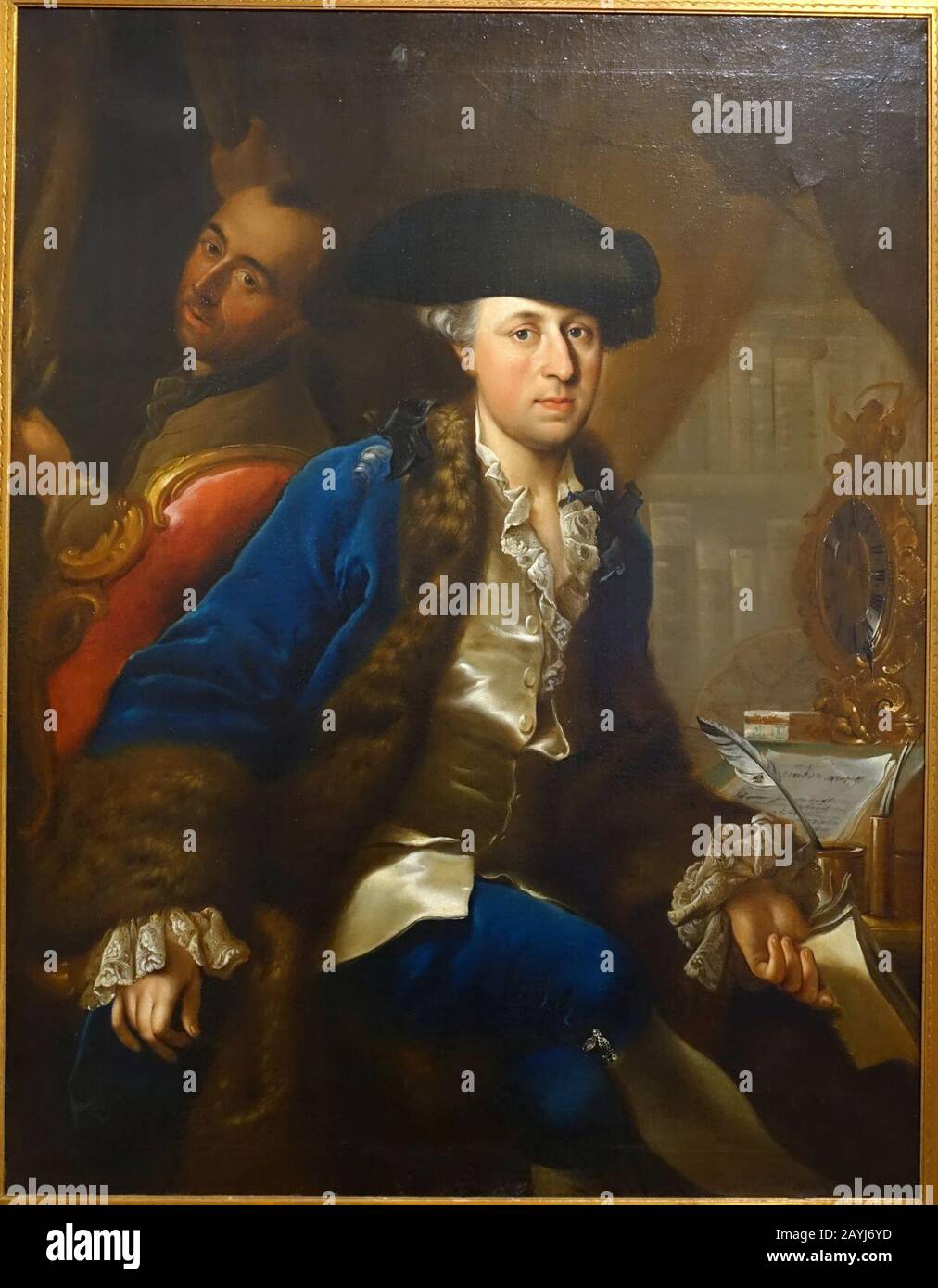 Franz Ludwig von Erthal by Nikolaus Treu, 1759 Stock Photo Alamy