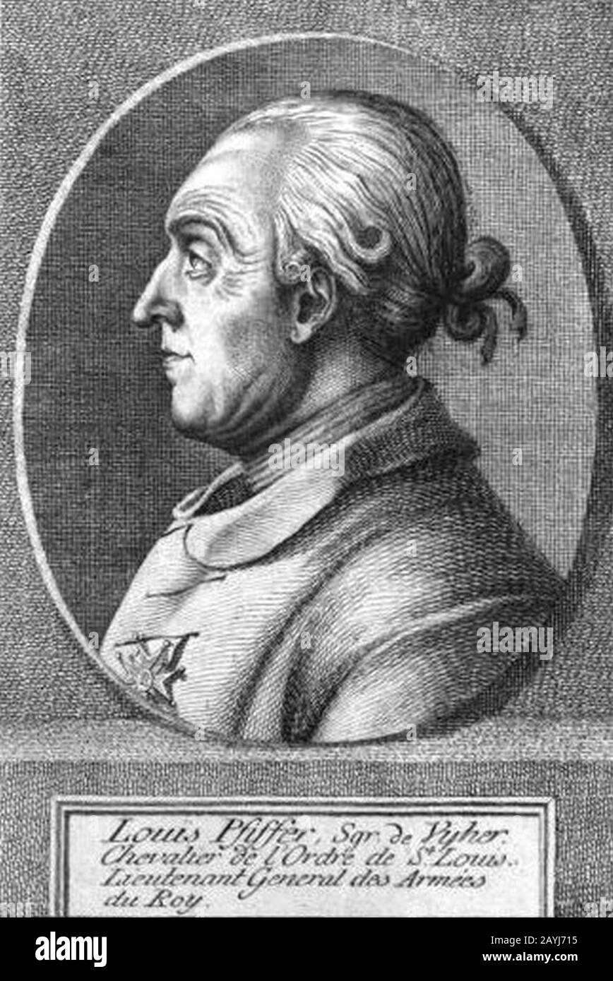 Franz Ludwig Pfyffer Stock Photo Alamy