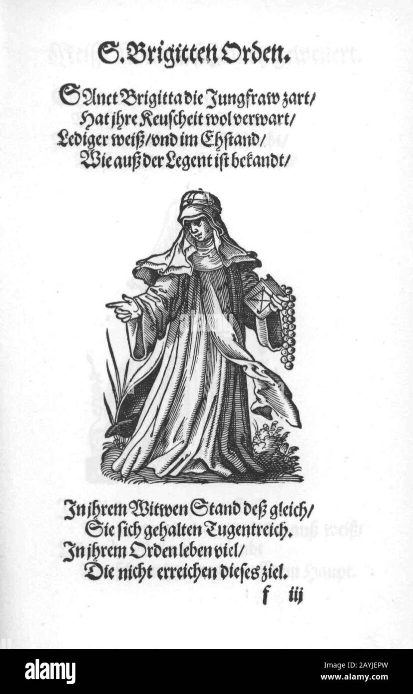Frauen-Trachtenbuch 116. Stock Photo