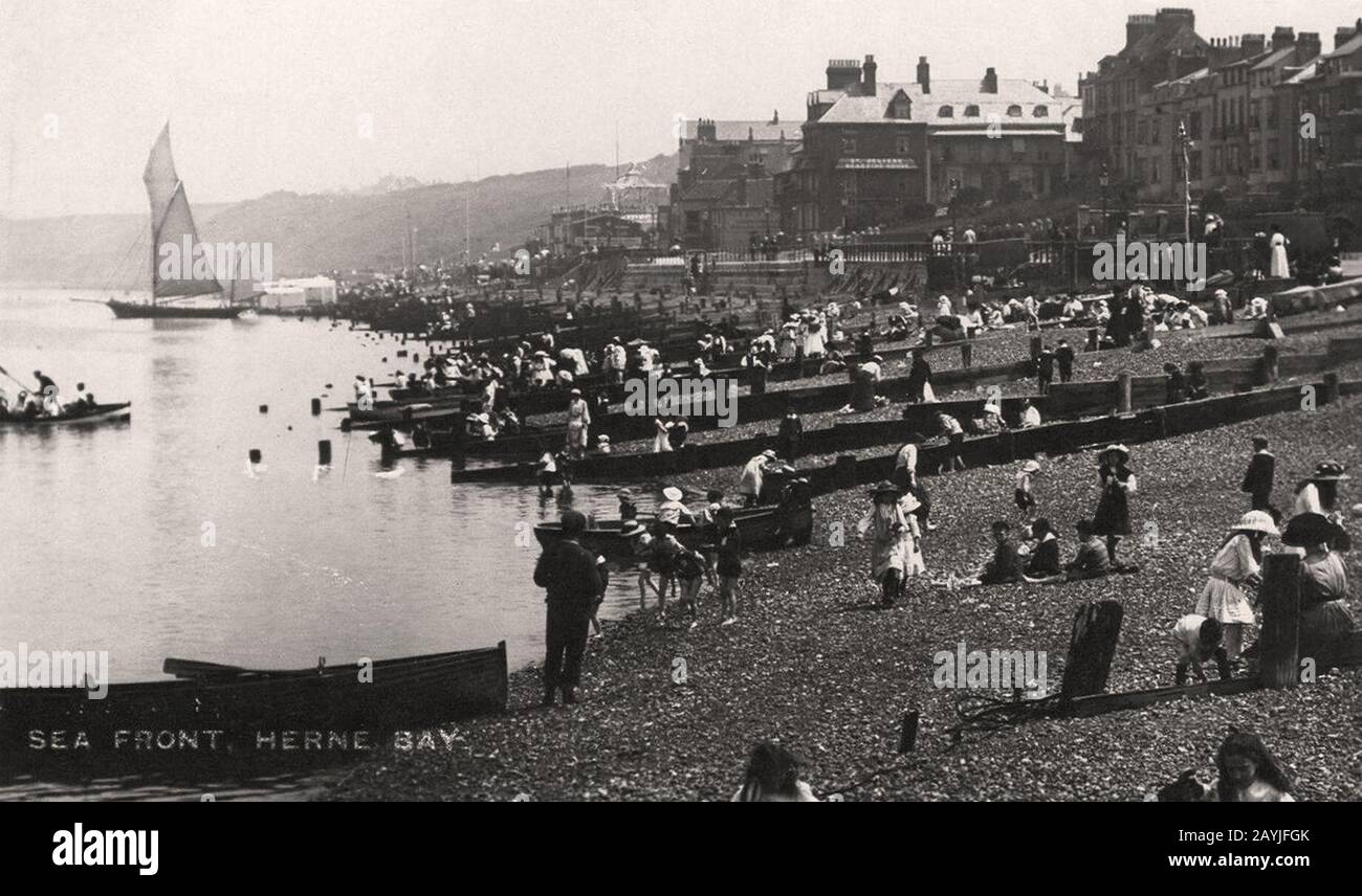 Fred C Palmer Central Parade Herne Bay Kent England Stock Photo Alamy