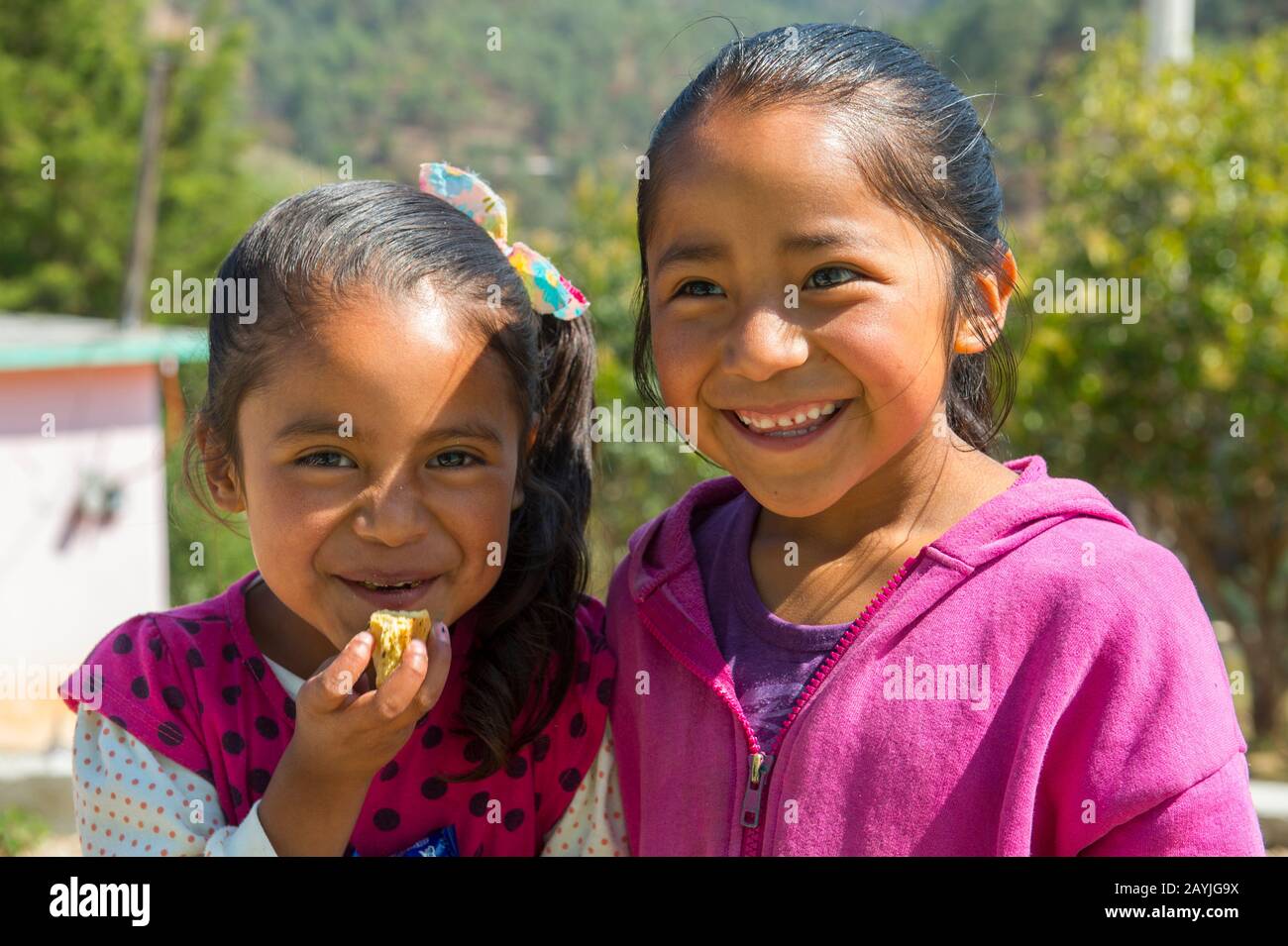 Mexican village girl 