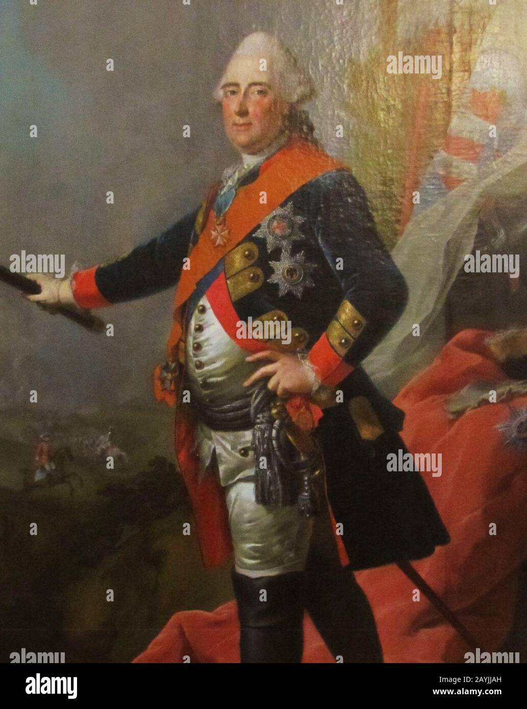 Frederick II, Landgrave of Hesse-Cassel. Stock Photo