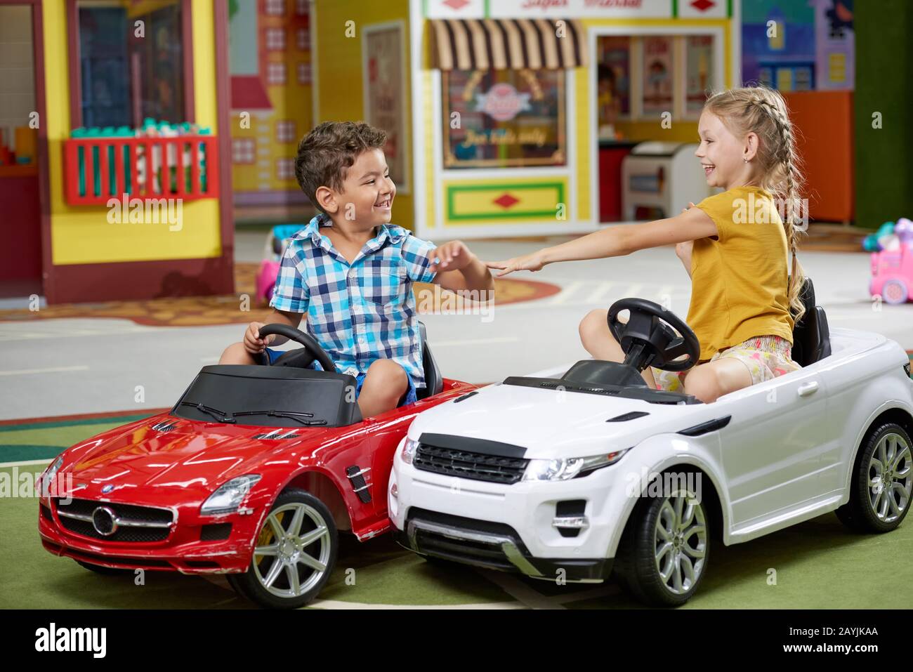 childrens sit in toy cars