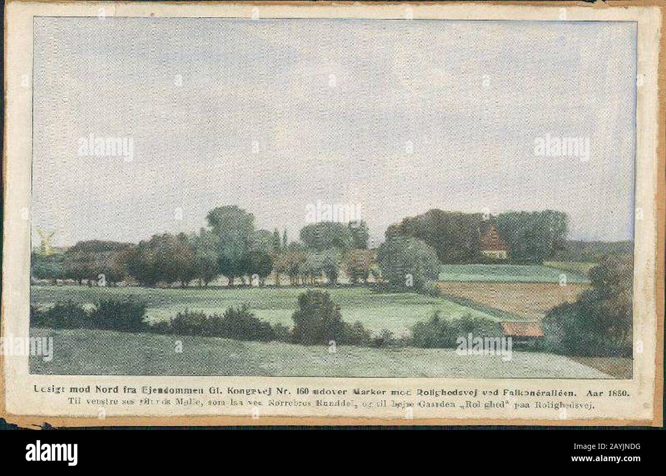 Frederiksberg Rolighed (1850 Stock Photo Alamy