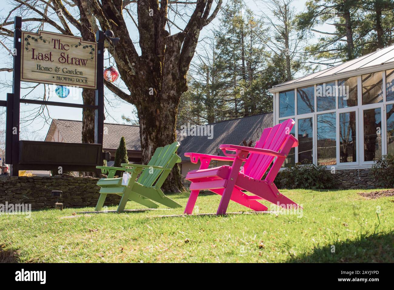 The Last Straw is one of many cute, specialty stores on the main road