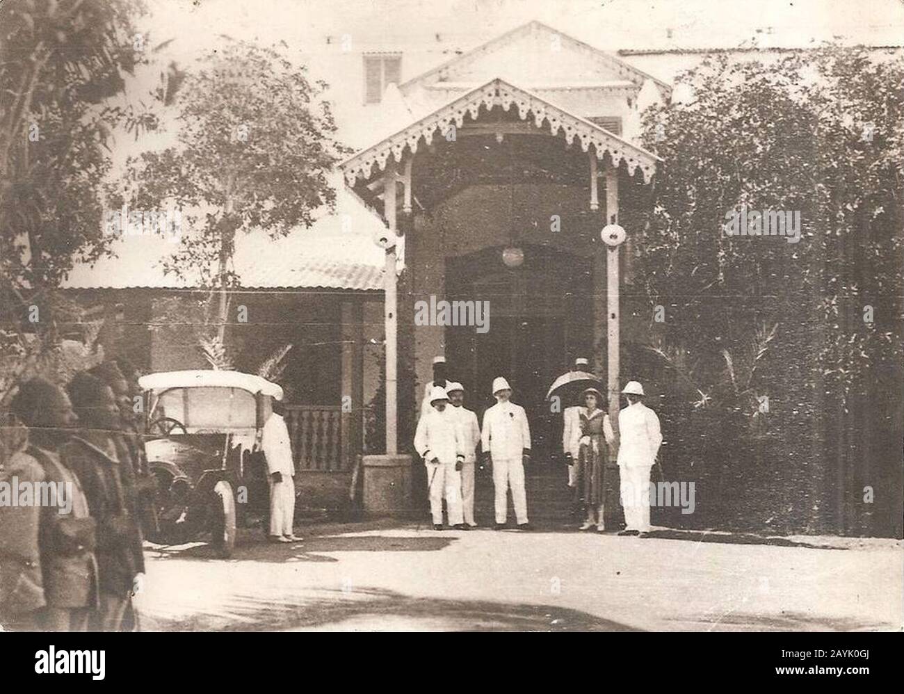 French Somaliland Governor Stock Photo Alamy