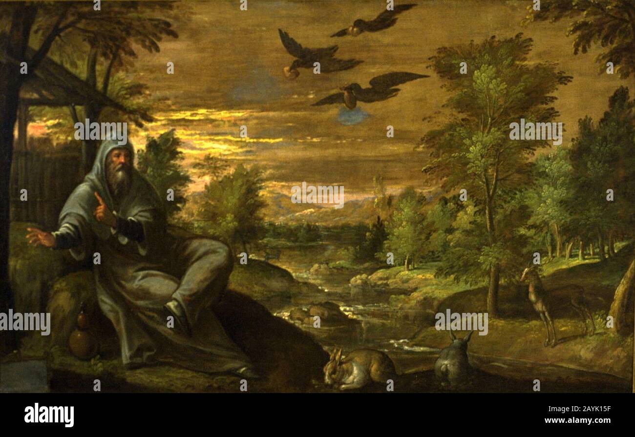 Elijah fed by ravens hi-res stock photography and images - Alamy