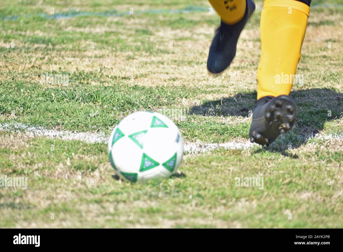 Footwork in Soccer Stock Photo Alamy