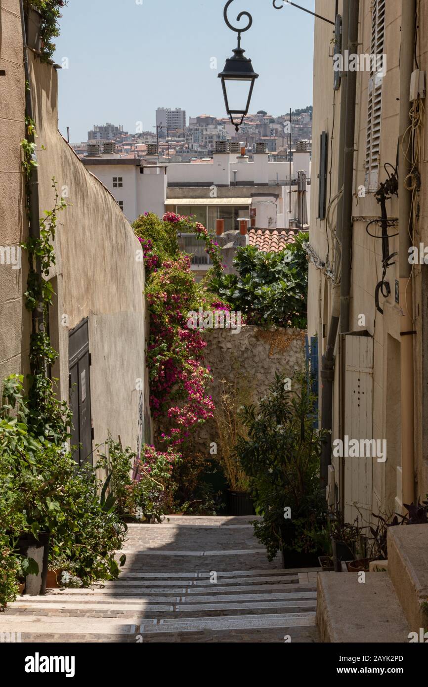 Impasse au Panier, Marseille Stock Photo